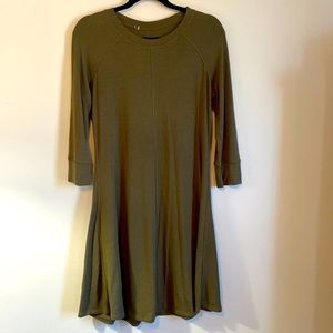 Army green dress